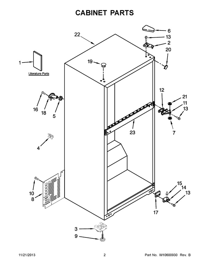 Diagram for W8RXEGMWB02