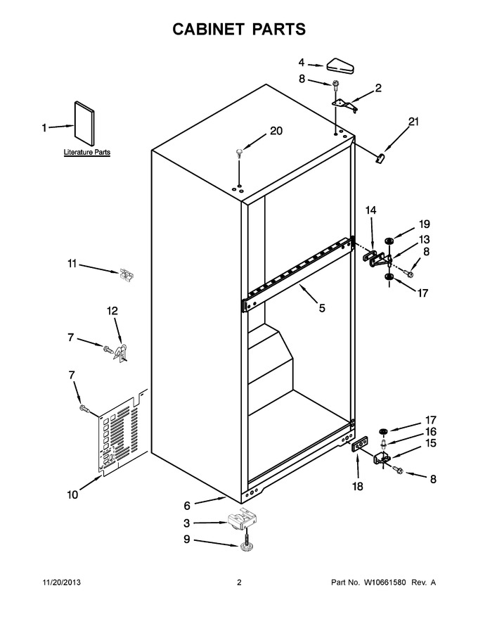 Diagram for W8RXCGFXB03