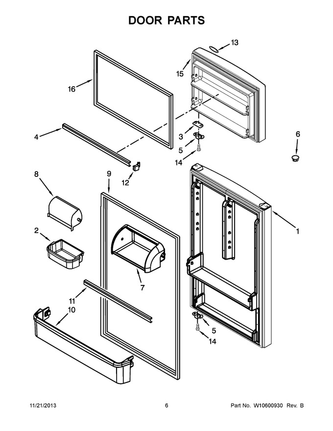 Diagram for W8RXEGMWB02