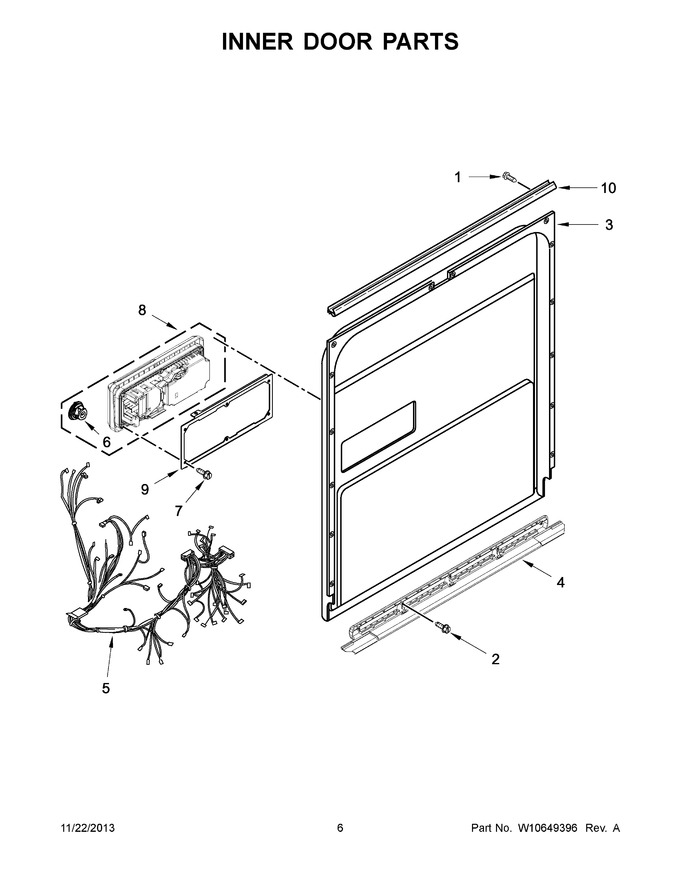 Diagram for KDTE104DWH0