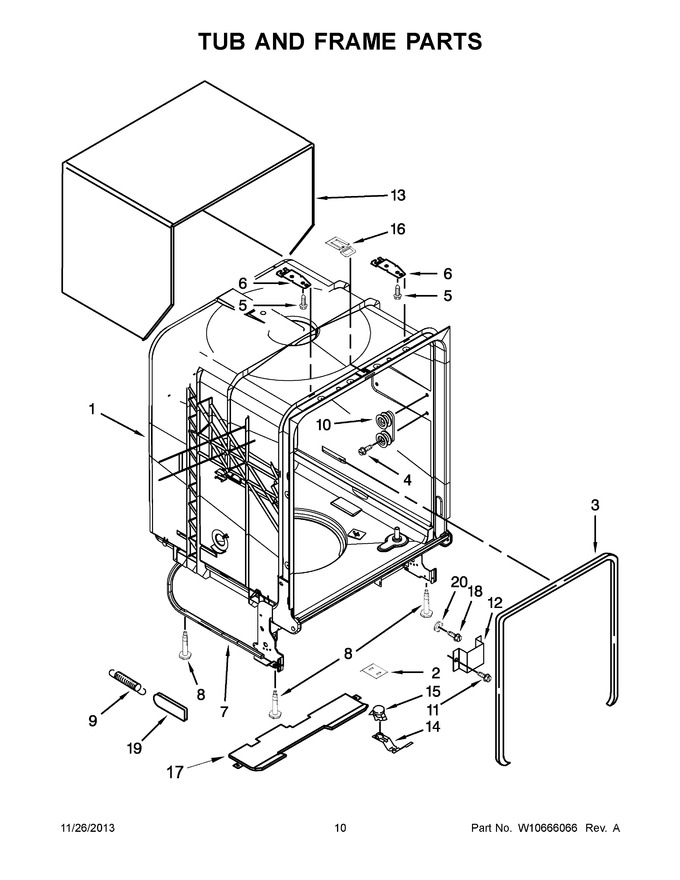 Diagram for WDF530PAYB7