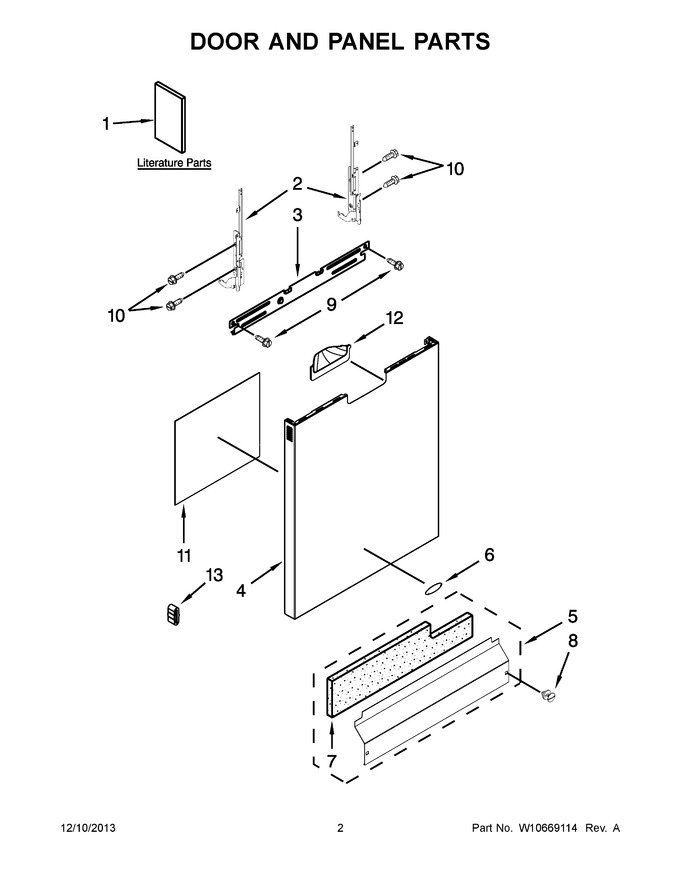 Diagram for WDF530PLYW7