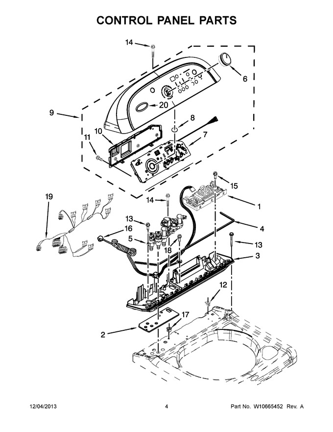 Diagram for WTW8540BC1