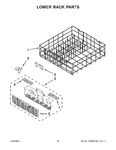 Diagram for 11 - Lower Rack Parts