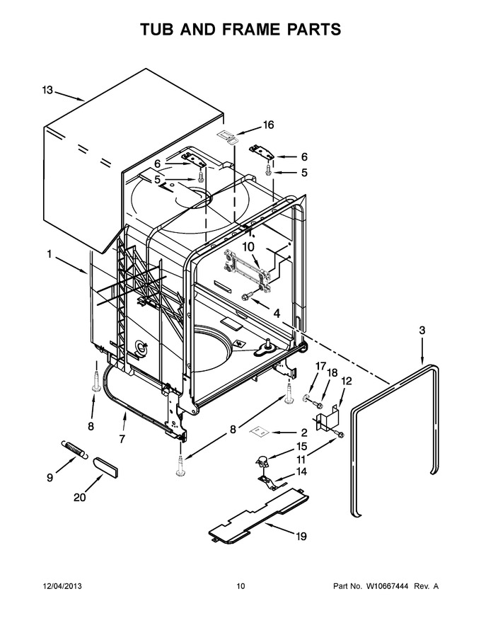 Diagram for WDT710PAYM6
