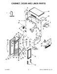 Diagram for 02 - Cabinet, Door And Liner Parts