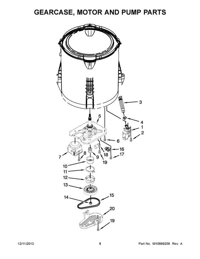 Diagram for CAW9444DW0