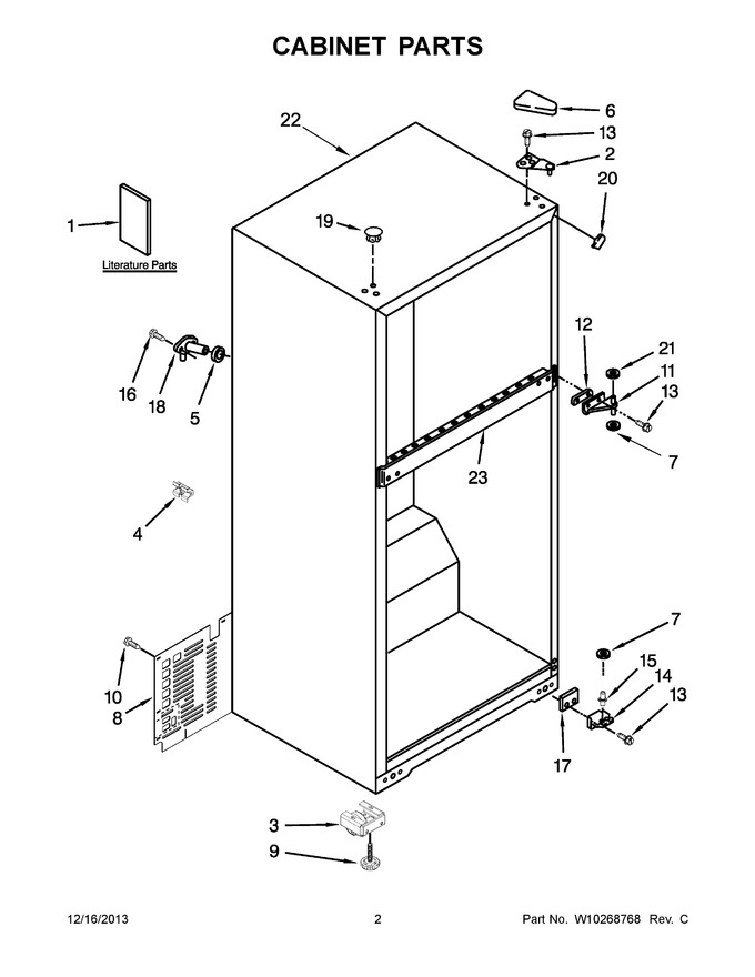 Diagram for W6RXNGFWB00