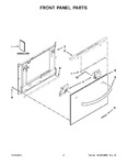 Diagram for 02 - Front Panel Parts