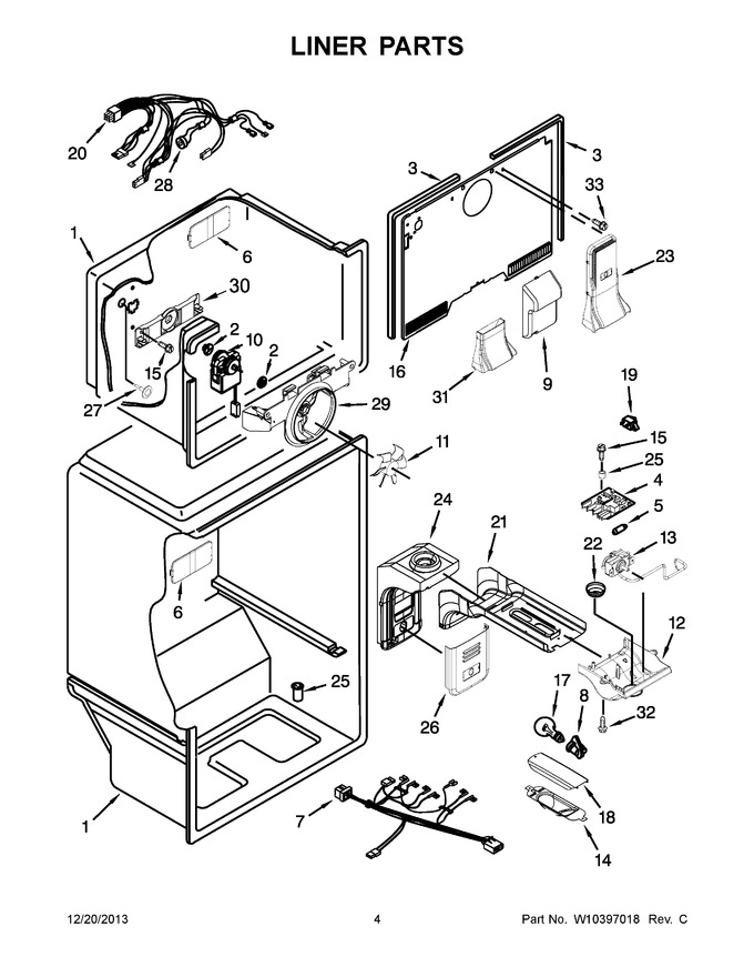 Diagram for WRT351SFYB00
