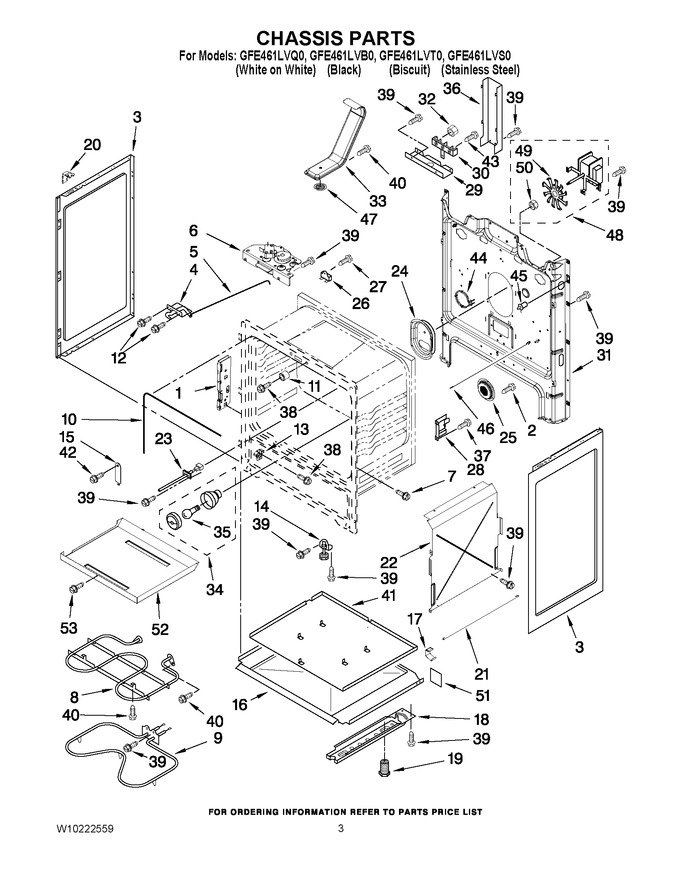 Diagram for GFE461LVS0
