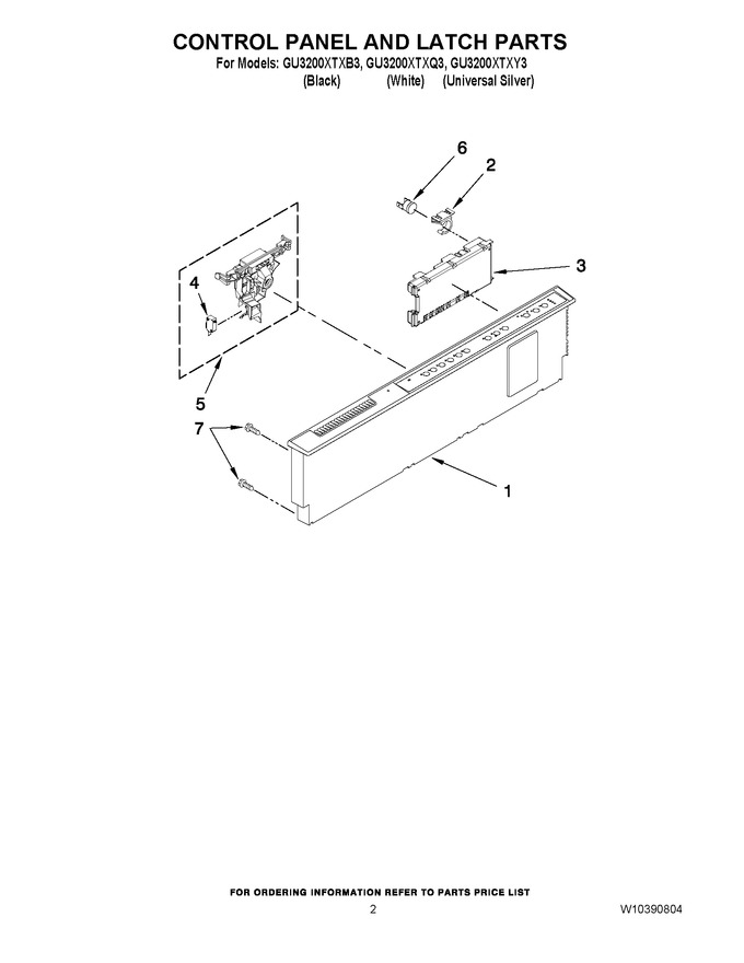 Diagram for GU3200XTXB3