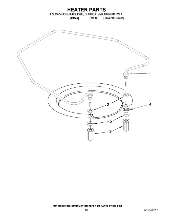 Diagram for GU3600XTVQ3