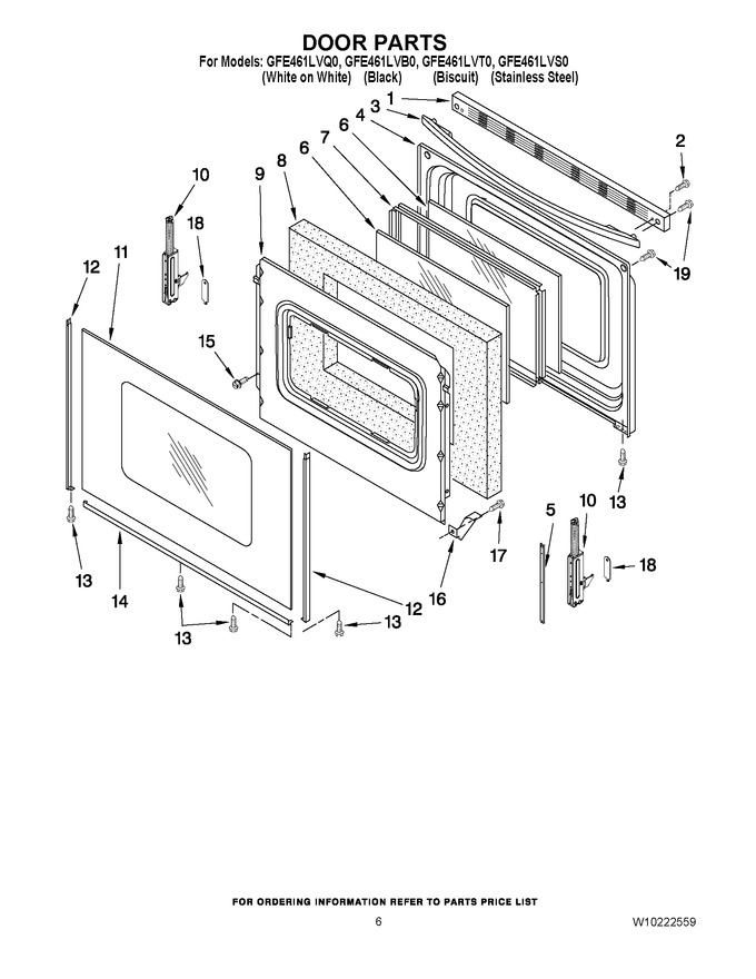 Diagram for GFE461LVT0
