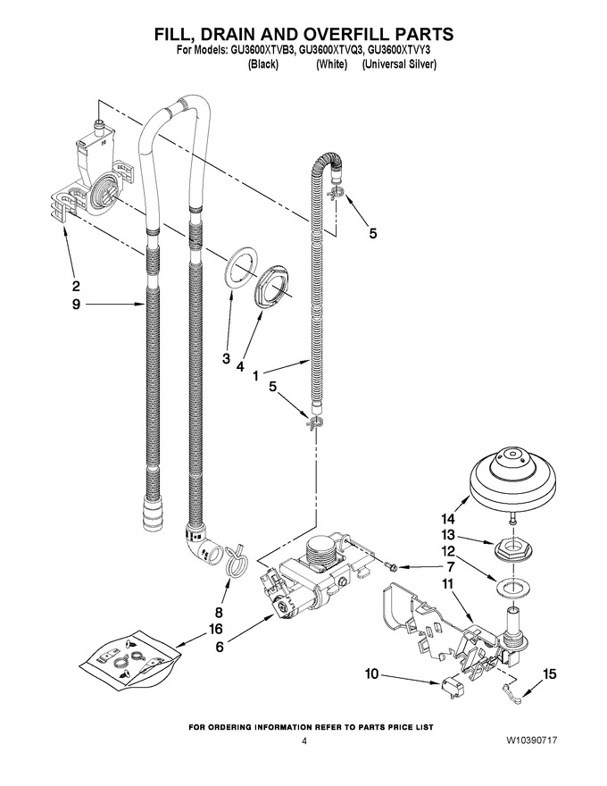 Diagram for GU3600XTVQ3