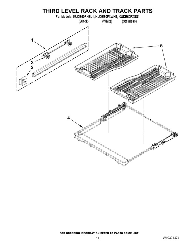 Diagram for KUDE60FXWH1