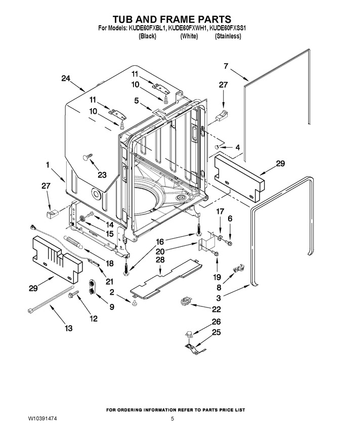 Diagram for KUDE60FXBL1