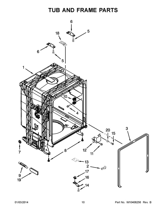 Diagram for DU1015XTXS3