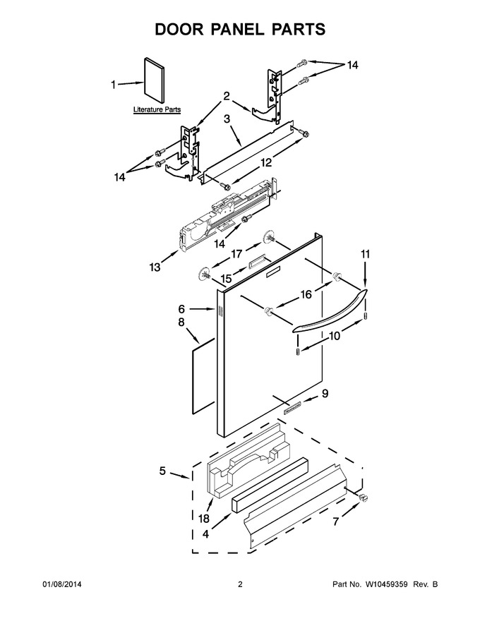 Diagram for KUDS30SXWH3