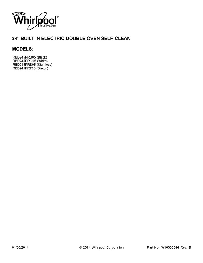Diagram for RBD245PRS05