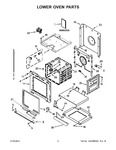Diagram for 02 - Lower Oven Parts