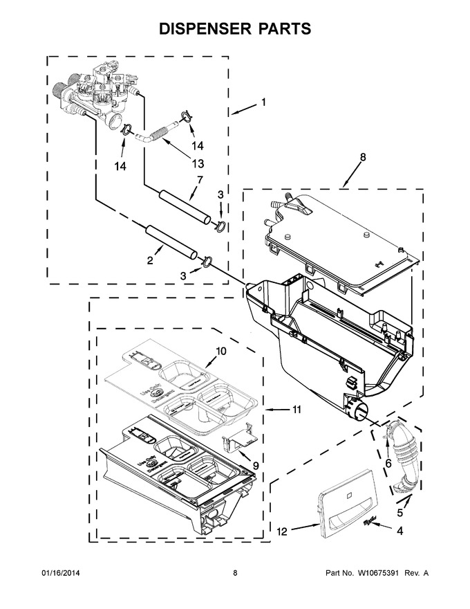 Diagram for WFW94HEAW2