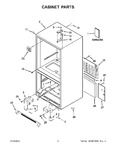 Diagram for 02 - Cabinet Parts