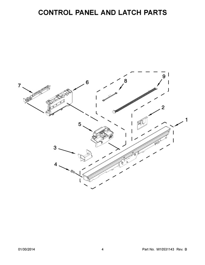 Diagram for KUDS30SXWH8