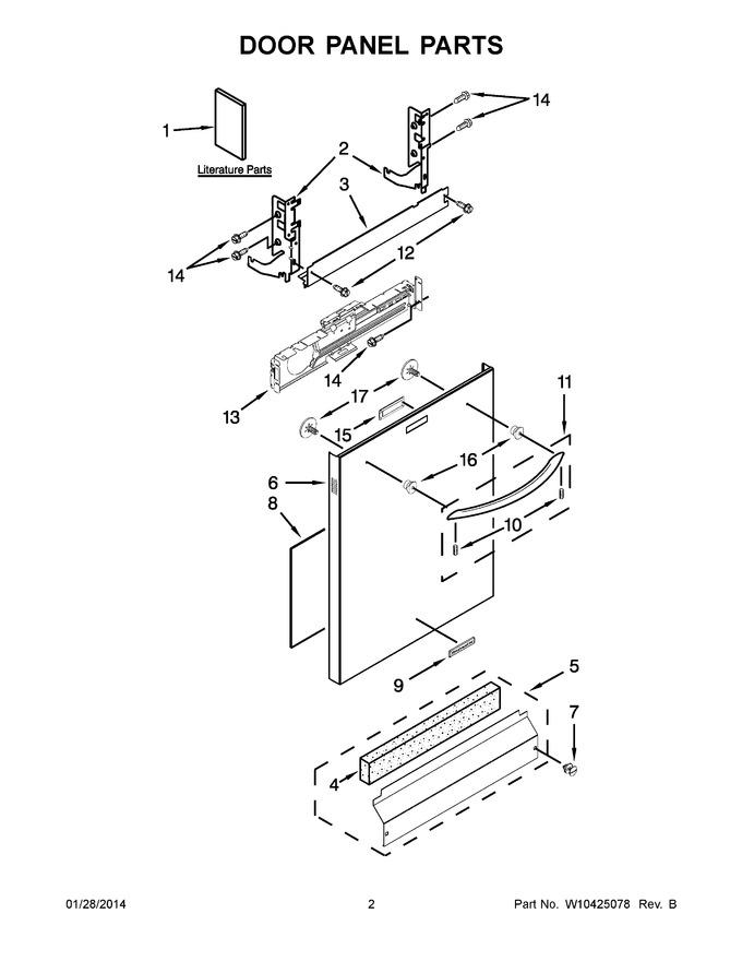 Diagram for KUDS30SXWH1