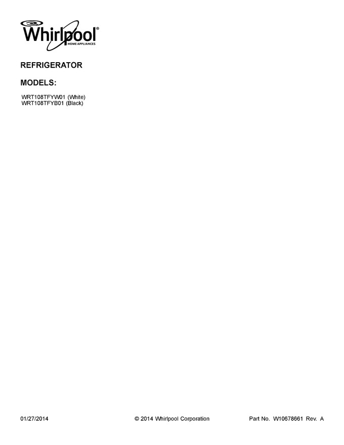 Diagram for WRT108TFYB01