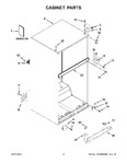 Diagram for 02 - Cabinet Parts