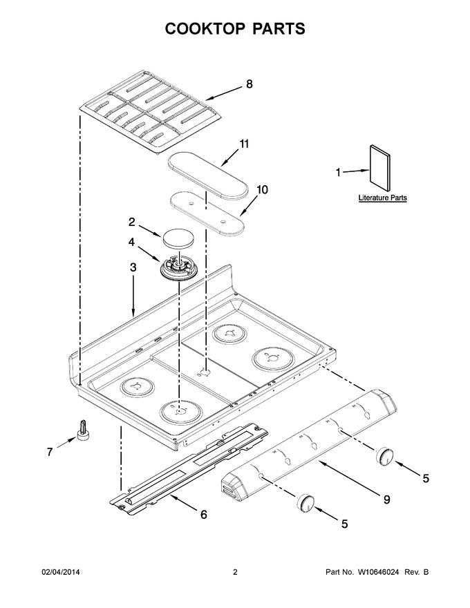 Diagram for WGG755S0BS01