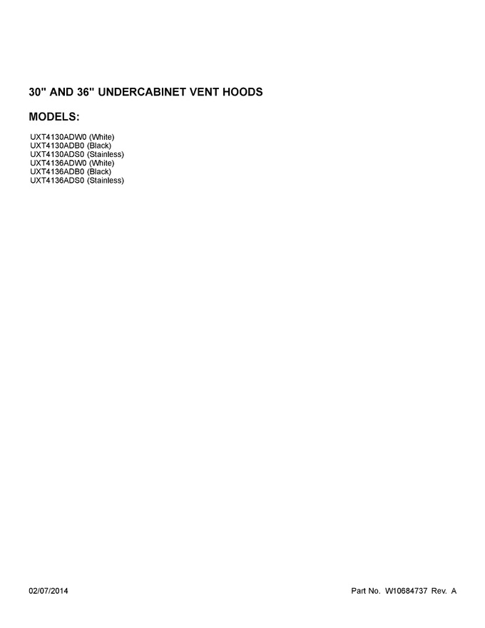Diagram for UXT4136ADW0