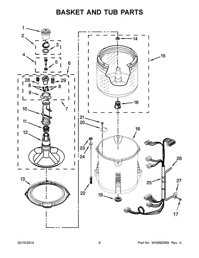 Diagram for 7MWTW1905DW0