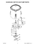 Diagram for 05 - Gearcase, Motor And Pump Parts