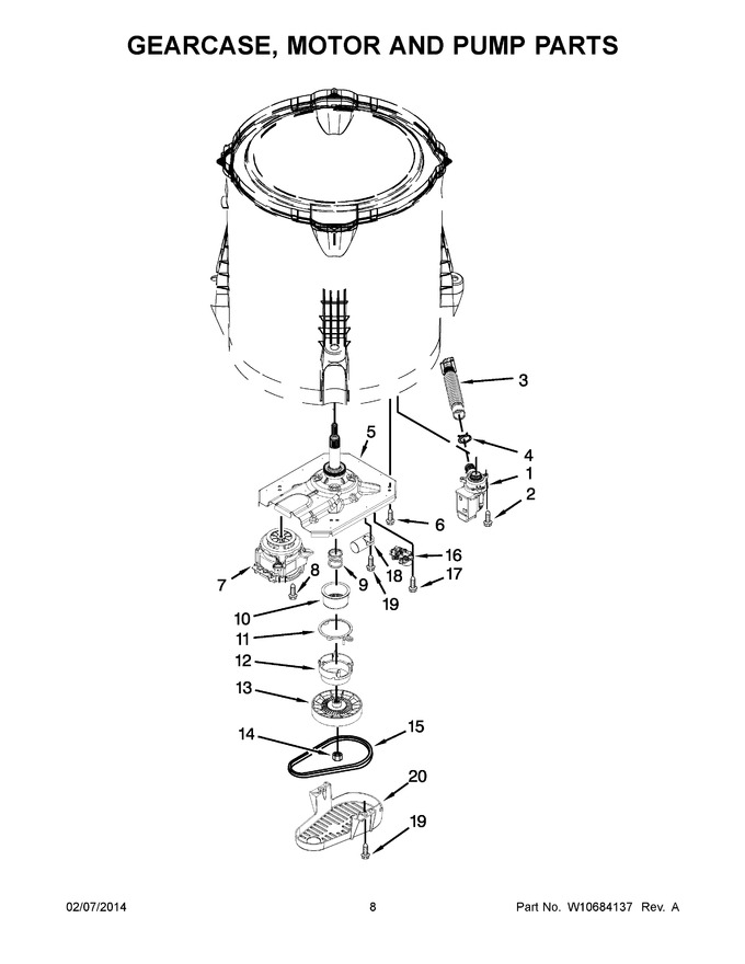 Diagram for 1CWTW4740YQ1
