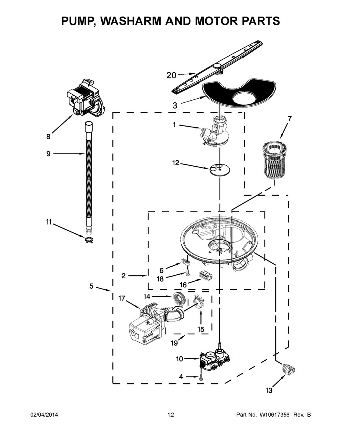 Diagram for WDF730PAYB6