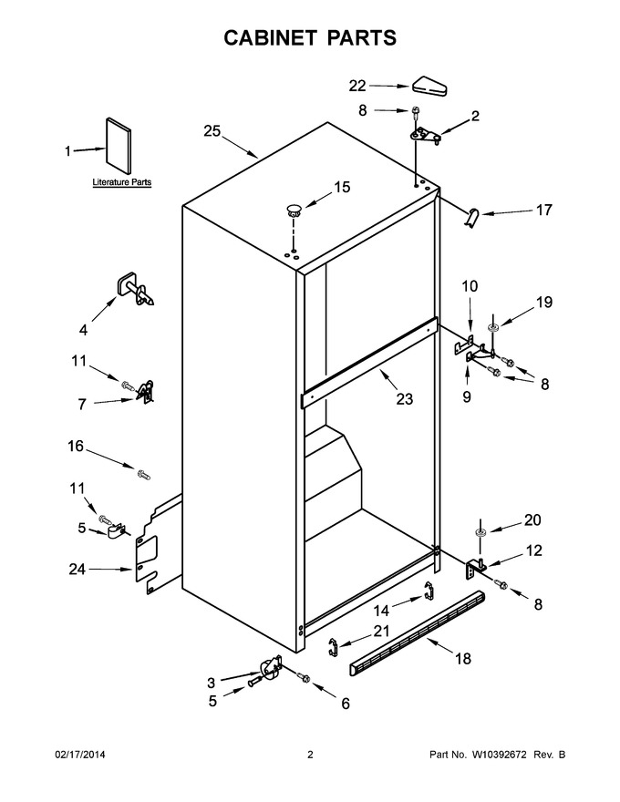 Diagram for WRT108TFYB00