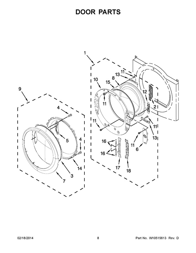 Diagram for WGD96HEAW0