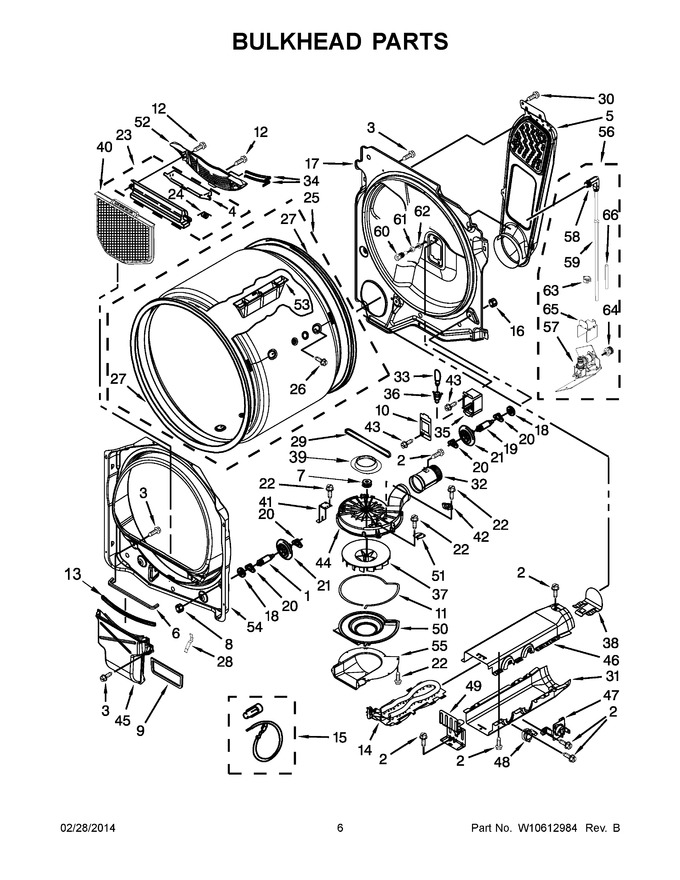 Diagram for WED8900BW0