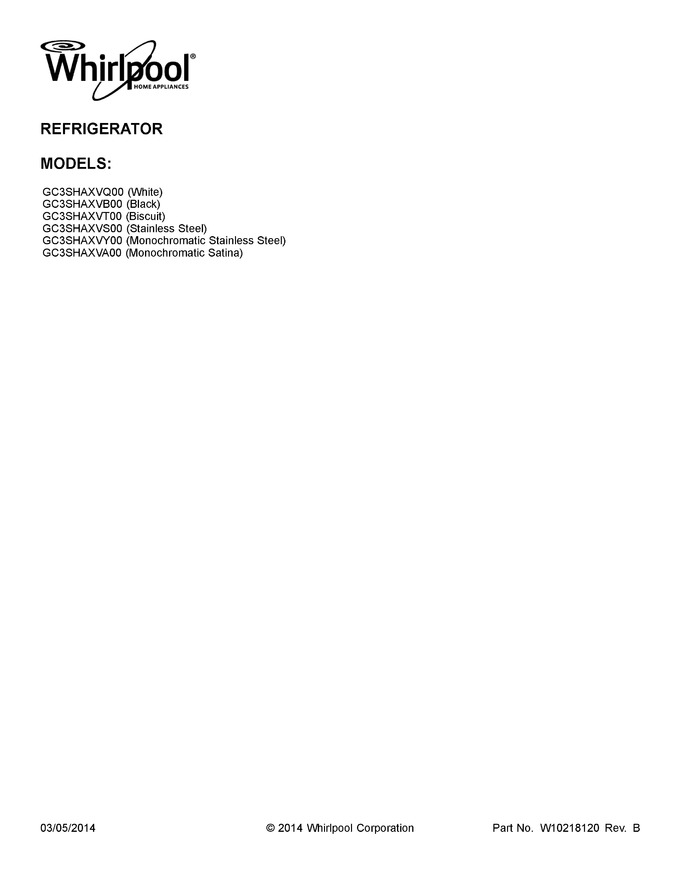 Diagram for GC3SHAXVT00