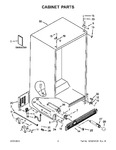 Diagram for 02 - Cabinet Parts