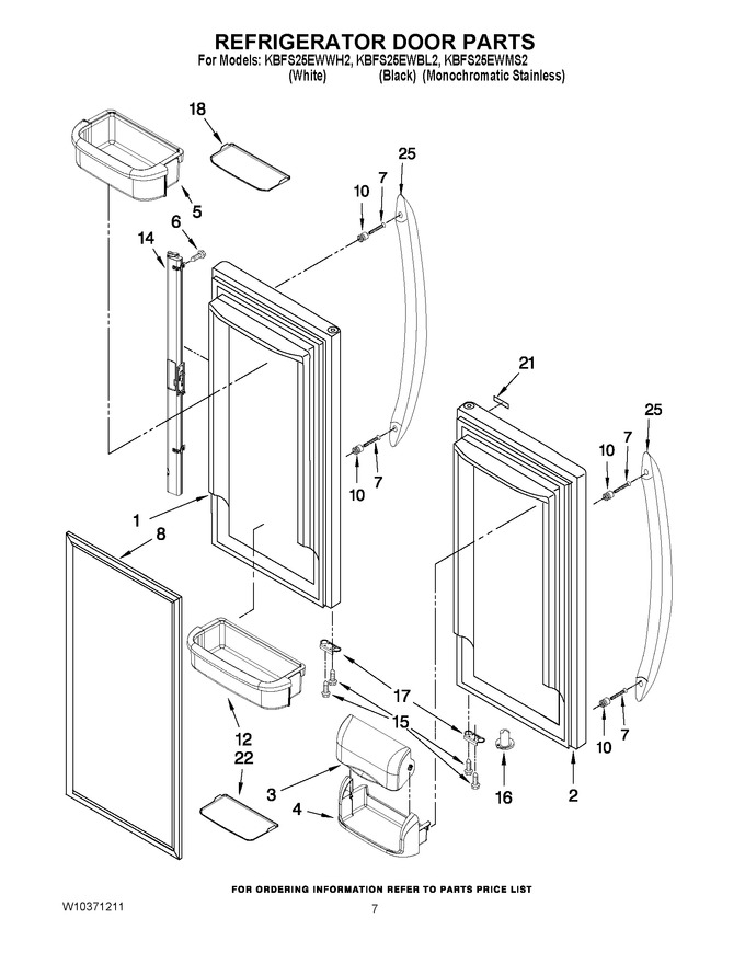 Diagram for KBFS25EWWH2