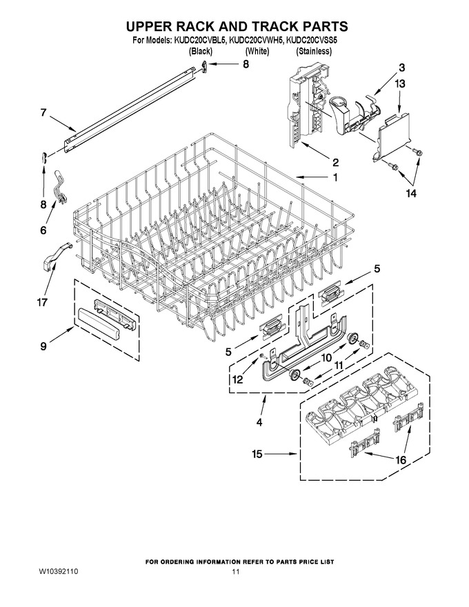 Diagram for KUDC20CVWH5