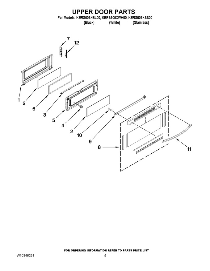 Diagram for KERS505XWH00