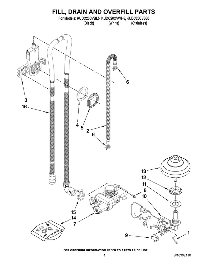 Diagram for KUDC20CVWH5