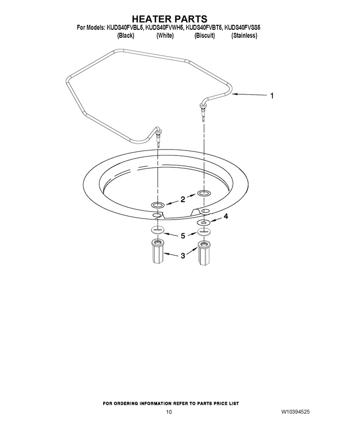 Diagram for KUDS40FVWH5