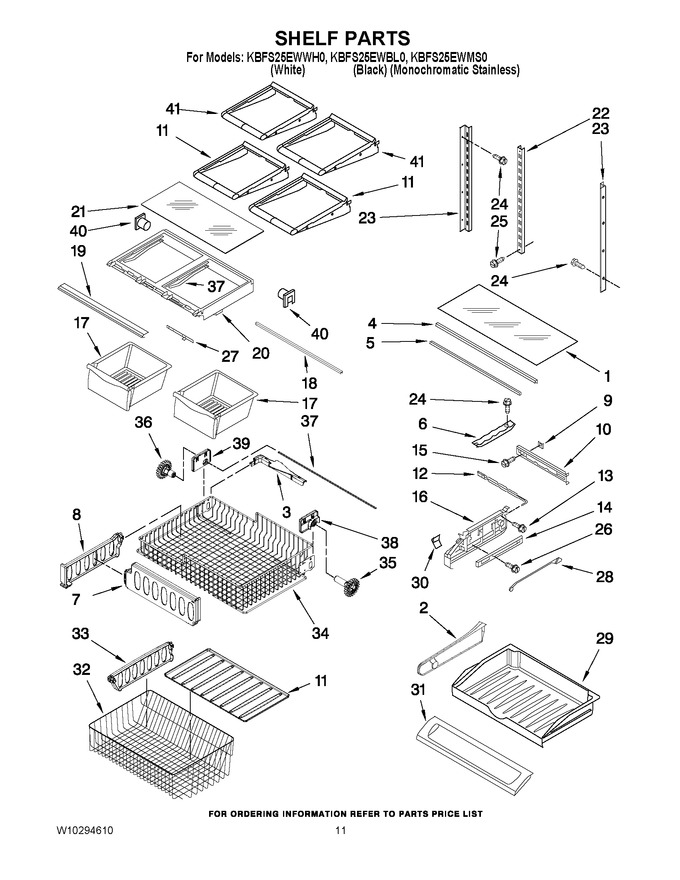 Diagram for KBFS25EWBL0