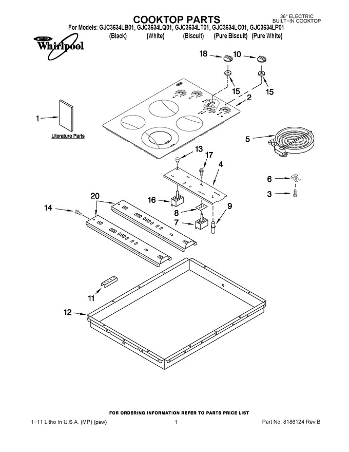 Diagram for GJC3634LC01