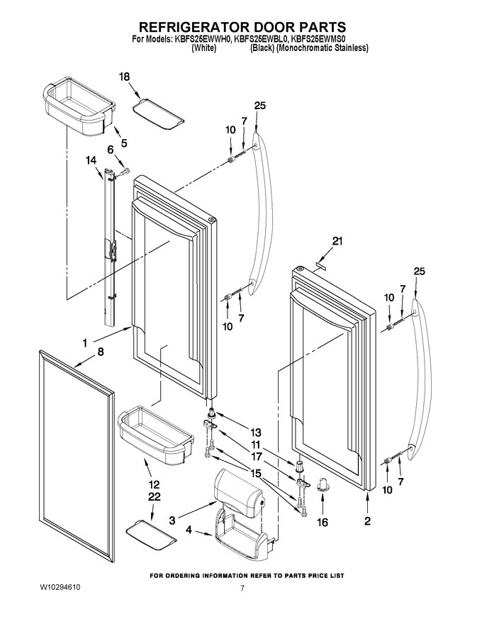 Diagram for KBFS25EWMS0